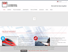 Tablet Screenshot of igm-online.it